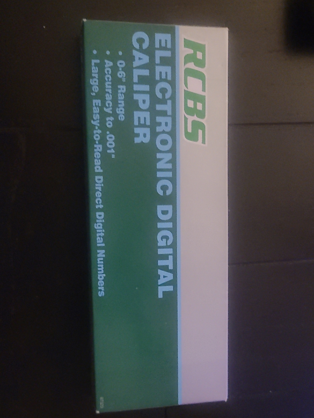 RCBS Electronic Digital Caliper - Green and White